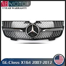 Chrome Black Diamond Style Grille For Benz GL-Class X164 07-12 GL320 GL350 GL450 picture
