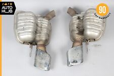 03-08 Mercedes R230 SL600 SL500 Exhaust Muffler Mufflers Left & Right Pipe OEM picture