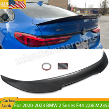 PSM Rear Spoiler Lip Wing Carbon Look For 2020-2023 BMW 2 Series F44 228i M235i picture