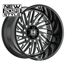 24x12 Hostile H131 Syclone Blade Cut (Black Milled) Wheel 6x5.5 (-44mm) picture