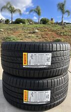 Set of TWO BRAND NEW 255/40R19 Pirelli P7 AS All Season Plus 3 Tires 2554019 picture