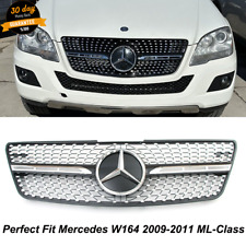 Chrome Front Grill Star For Mercedes W164 2009-2011 ML350 ML63 ML500 picture