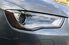 FOR 14-16 Audi A3 S3 Headlight Turn Signal Light Precut Smoke Tint Overlays picture