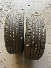 6mm” Roadx RXMOTION H12 Part Worn Tyres 2x 205-55-16 Load Index 91, V:Max 149mph picture
