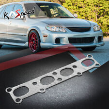Steel Exhaust Header Manifold Gasket for 93-03 Ford Probo Mazda 626 MX6 Protege picture