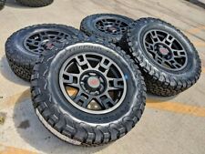 17x9 TRD Pro Style Matte Black Wheels Rims BFG Tires Toyota Tacoma FJ Cruiser 0m picture