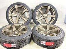 20x9.5 11 Dodge Charger Hellcat 2604 style Wheels Tires  Bronze 2454520 2754020 picture