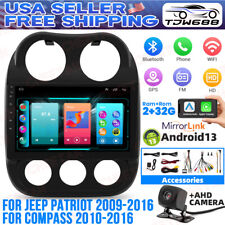 For Jeep Patriot/Compass Apple CarPlay Android 13.0 Car Stereo Navi Radio 2+32GB picture