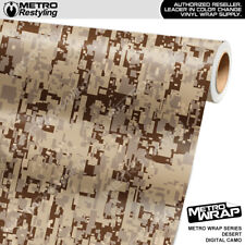 Metro Wrap Digital Desert Camouflage Premium Vinyl Film picture
