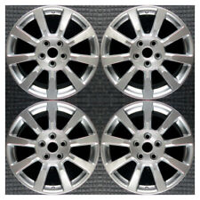 Set 2005 2006 2007 2008 2009 Cadillac Base CTS V Hyper Silver Wheels Rims 4628 picture