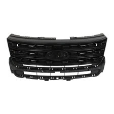 Fit For 2016-2017 Ford Explorer Front Bumper Grille Black FO1200578  FB5Z8200AD picture