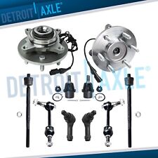 Front Wheel Bearing & Hub + Tie Rod Sway Bar for 2004 2005 Ford F-150 4WD 6-Lugs picture