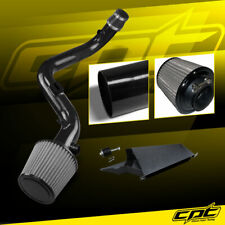 For 10-13 Golf GTi TSI MK6 2.0T 2.0L Black Cold Air Intake + Stainless Filter picture