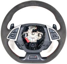 2017-2024 Camaro ZL1 Manual M6 Black Suede Steering Wheel USED OEM GM 84449690 picture