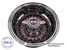 *14x7 Zenith Style 72 CL w/Red Nipples & Hub Ring + Engraved Locking + Tires picture