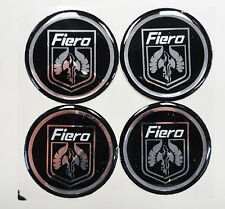 Vintage 80's 90's Automotive Wheel Center Cap Round Emblem Accent Trim FIERO 1.7 picture