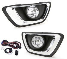 Fog Light w/Bulb Pair for 2015-2020 Chevy Colorado Clear Lens Driving Lamps picture