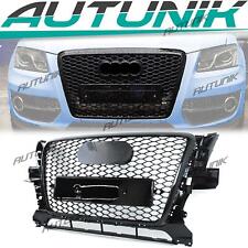 Honeycomb Front Black Grille for Audi Q5 Non-Sline 2008 2009-2012 picture