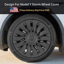 Wheel Cover Model Y for Tesla Model Y Hubcap 19 Inch 4PCS Storm Wheel Cover Cap picture