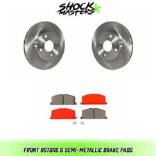 Front Rotors & Semi-Metallic Brake Pads for 1996-1999 Toyota Paseo picture