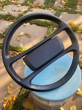 Porsche 944 & Turbo - leather wrapped Steering Wheel BLACK picture