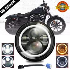 7''inch LED Headlight high lo for Yamaha V-Star XVS 650 950 1100 Classic Stryker picture