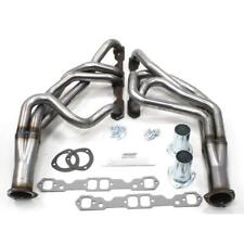 Patriot Exhaust Fits 55-57 Chevrolet SBC Long Tube Raw Steel picture
