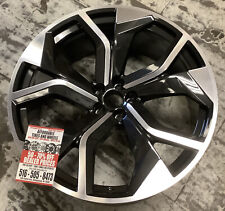 Audi RSQ8 2020 2021 95087 aluminum OEM wheel rim 23 x 10.5 CNC Black picture
