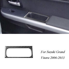 For Suzuki Grand Vitara Carbon Fiber Interior Co-pilot Door Handle Cover Trim picture