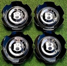 Set Center Caps fit OEM Factory Bentley Continental Flying Spur Wheel 3W0601171C picture
