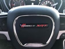 Powered by SRT Challenger/Charger Steering Wheel Badge (Red) picture
