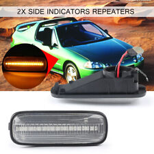 Clear LED Side Marker Lamps Turn Signal Light For Honda Civic 1996-2000 Ballade picture