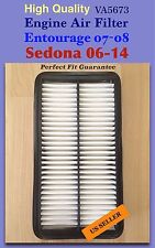 Entourage 07-10 / Sedona 06-14 Premium Quality Engine Air Filter VA5673 (^o^)/ picture