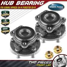 2x Front Wheel Hub Bearing Assembly for Subaru Impreza 08-14 Forester 09-14 WRX picture