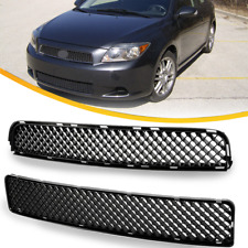 Front Bumper Upper Lower Grille Mesh Grill Fit 2005 2006 2007 2008-2010 Scion tC picture