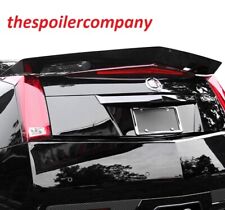 PAINTED LARGE CUSTOM REAR SPOILER FOR 2011-2014 CADILLAC CTS V-TYPE 2DR COUPE picture