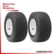 2 NEW 15x6-6 Trac Gard N766 4 PLY Lawn & Garden Tires 15 6 6 picture