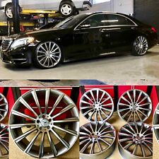 MERCEDES 20 INCH RIMS WHEELS SET4 NEW 20/8.5 20/9.5 CLS63 CLS500 CLS550 CLS AMG picture