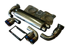 Porsche 997.2 Turbo & Turbo S + GT2 GT2RS 10-13 Single Exhaust Systems Ti Look picture