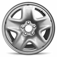 New Wheel For 2002-2009 Hyundai Tiburon 17 Inch Silver Steel Rim picture