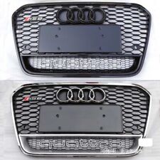 For 2012-2015 Audi A6/S6 C7 RS6 Style Front Mesh Honeycomb Grille With Quattro picture