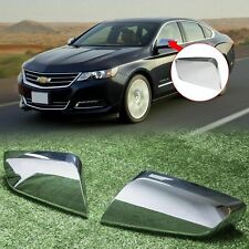 For 2014-2020 Chevy Impala Chrome Triple Mirror Covers Clip On Replacement Trims picture