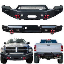 For 2003-2005 Dodge Ram 2500 3500 Front or Rear Bumper with Lights and D-Rings picture