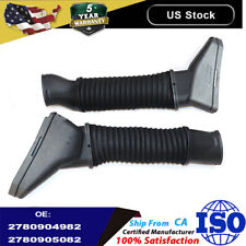 Pair of Air Intake Hose Pipe Duct for 2014-2017 Mercedes-Benz S550 S63 AMG picture
