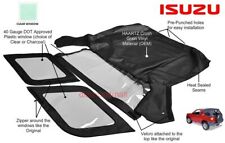 Fits Isuzu Amigo / Rodeo 1998 - 2002 convertible Soft Top Clear Window picture
