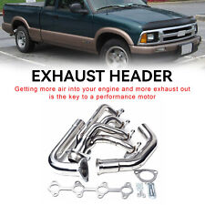 1× Stainless Exhaust Header Kit Fit Chevy S10 94-04 &GMC Sonoma 2.2L 2WD Pickup picture