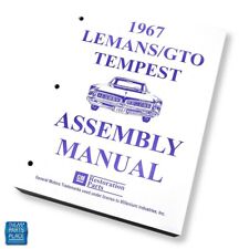1967 LeMans GTO Factory GM Assembly Manual Each picture