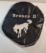 OEM Vintage Ford Bronco II Spare Tire Cover Black Bronco 2 Rare Late 1980's picture