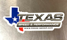 Texas Speed & Performance Racing Contingency Decal Sticker picture