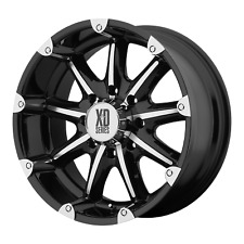 20x9 XD XD779 BADLANDS Gloss Black Machined Wheel 5x5 (-12mm) picture